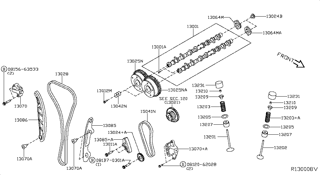 Camshaft & Valve Mechanism