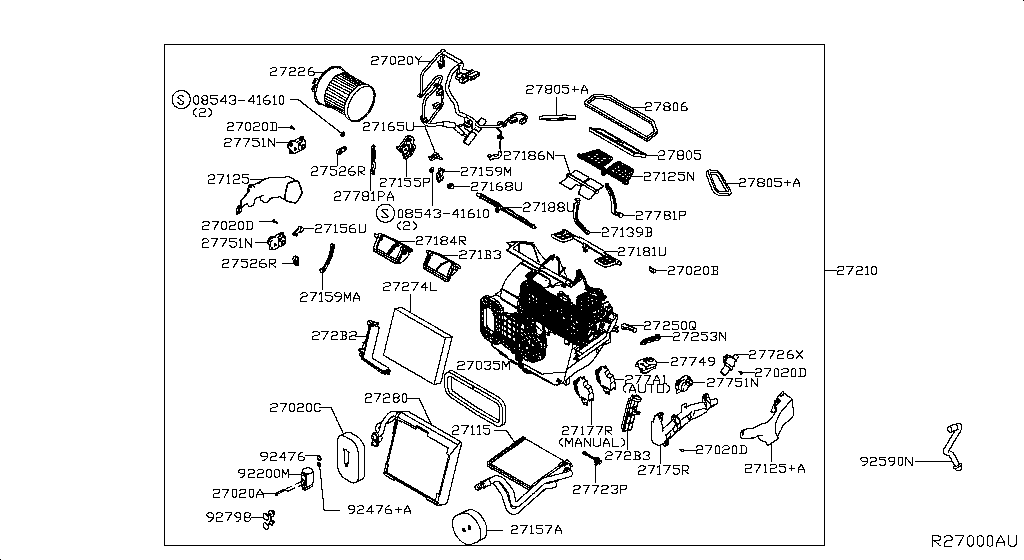 Heater Blower Unit