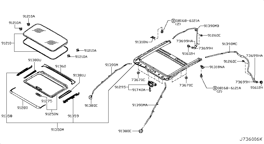 Sun Roof Parts
