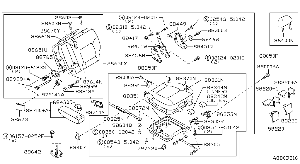 Rear Seat