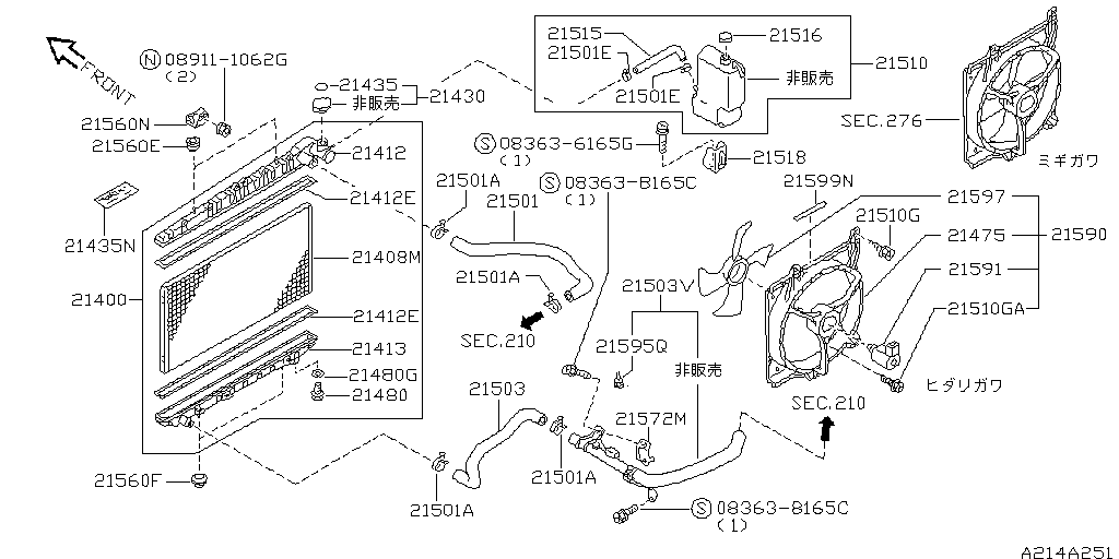 Radiator, Shroud & Inverter Cooling