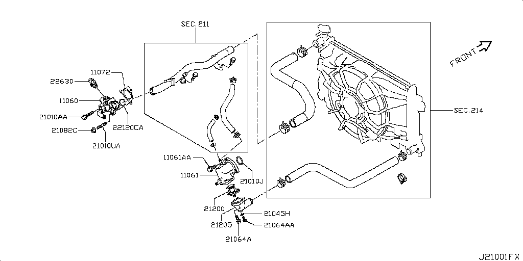 Water Pump & Cooling Fan & Thermostat