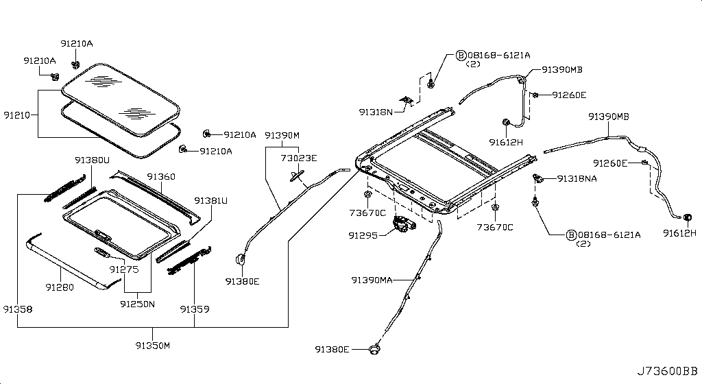 Sun Roof Parts