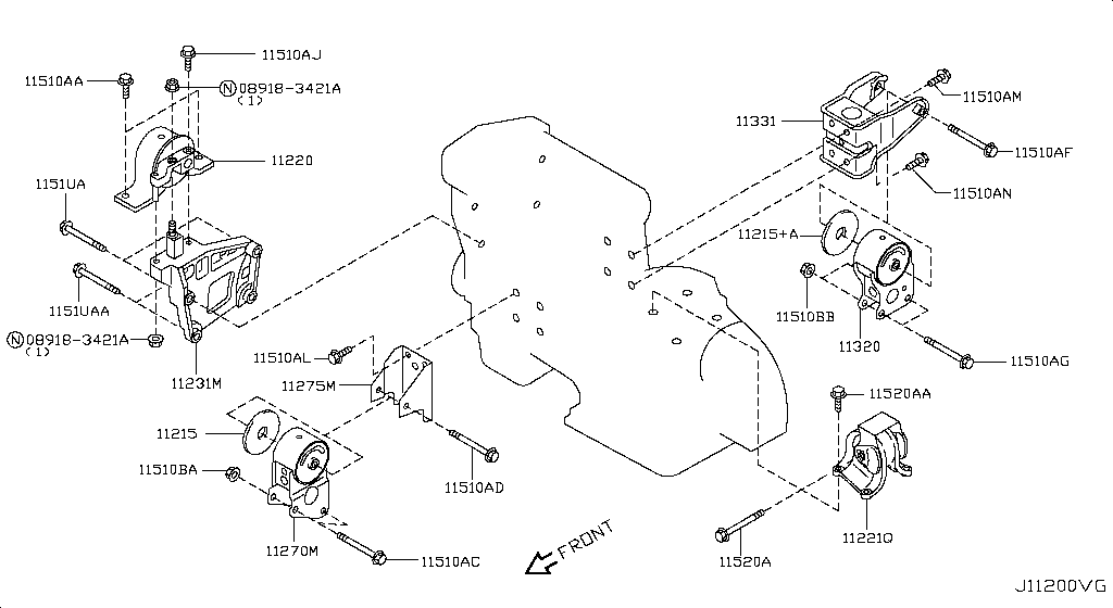 Engine & Transmission Mounting