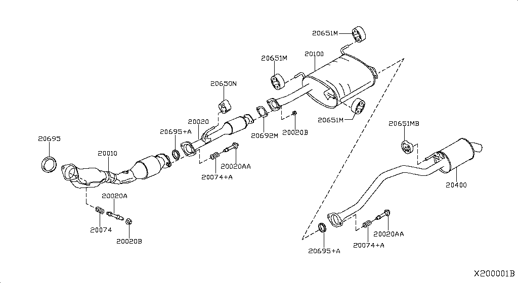Exhaust Tube Muffler