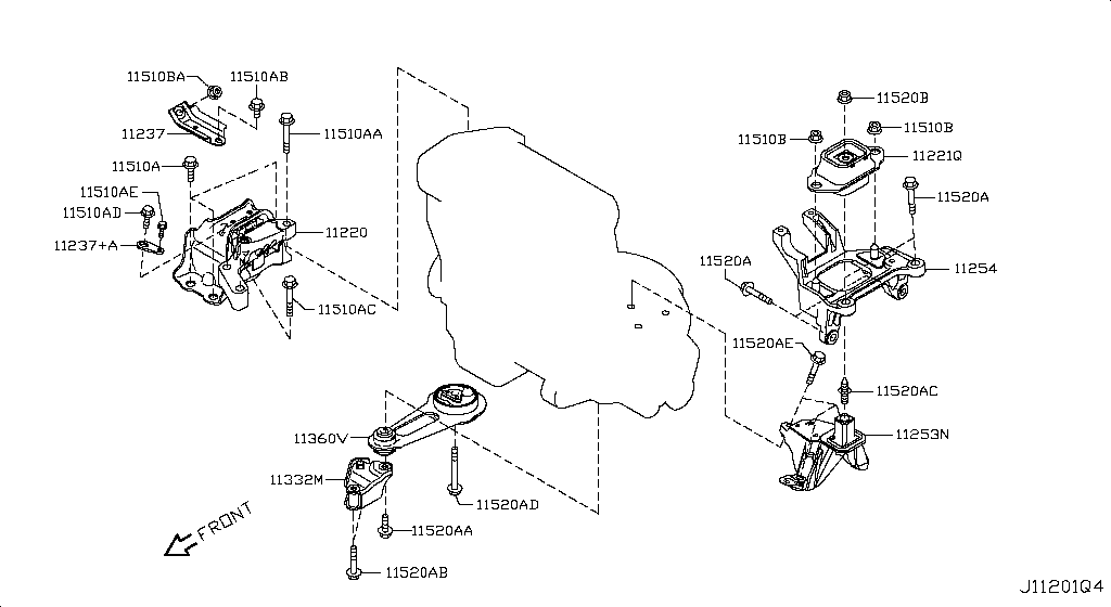 Engine & Transmission Mounting