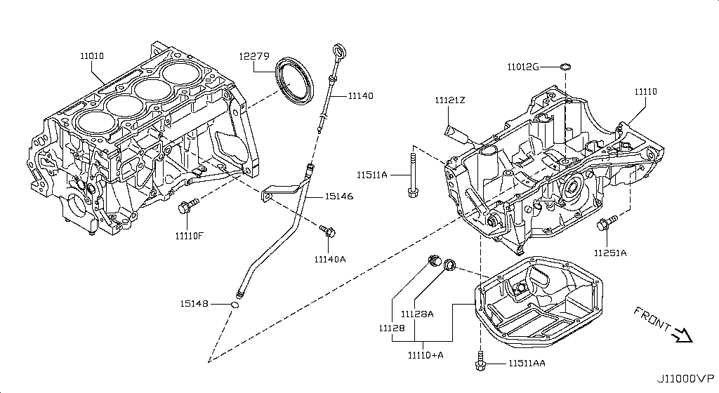 Cylinder Block & Oil Pan