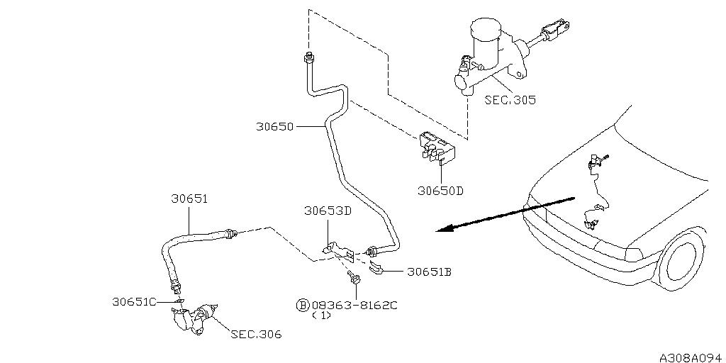Clutch Piping