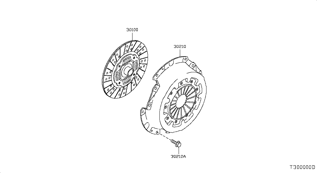 Clutch Cover Disc Release Parts