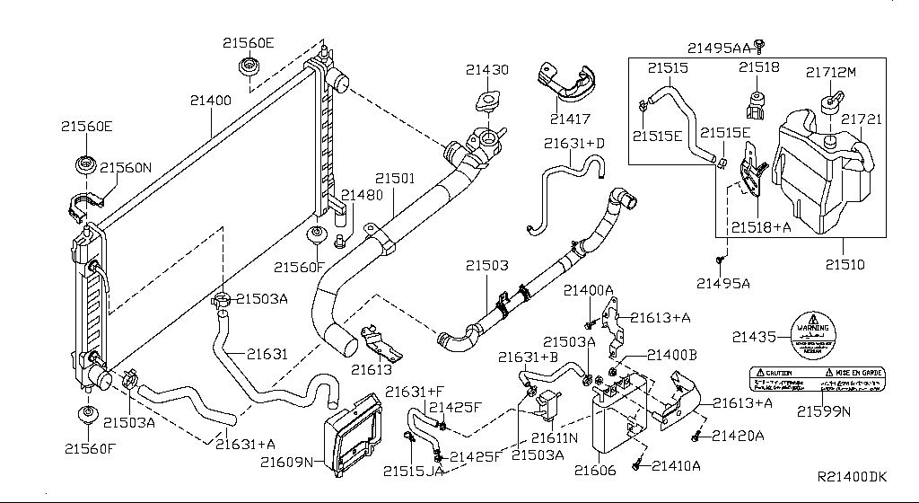 Radiator Shroud Inverter Cooling