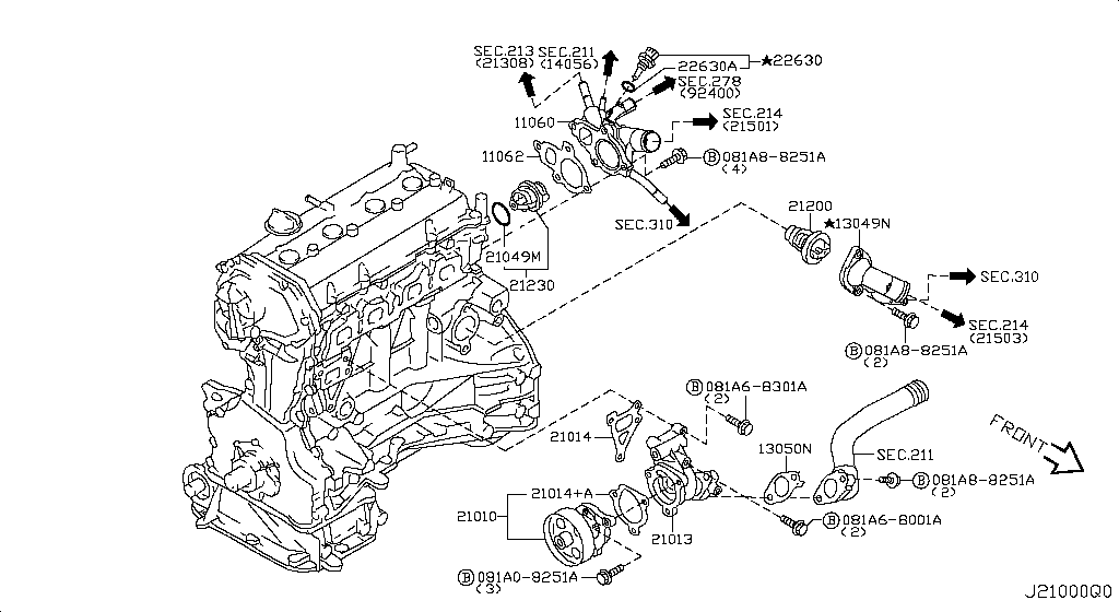 Water Pump, Cooling Fan & Thermostat