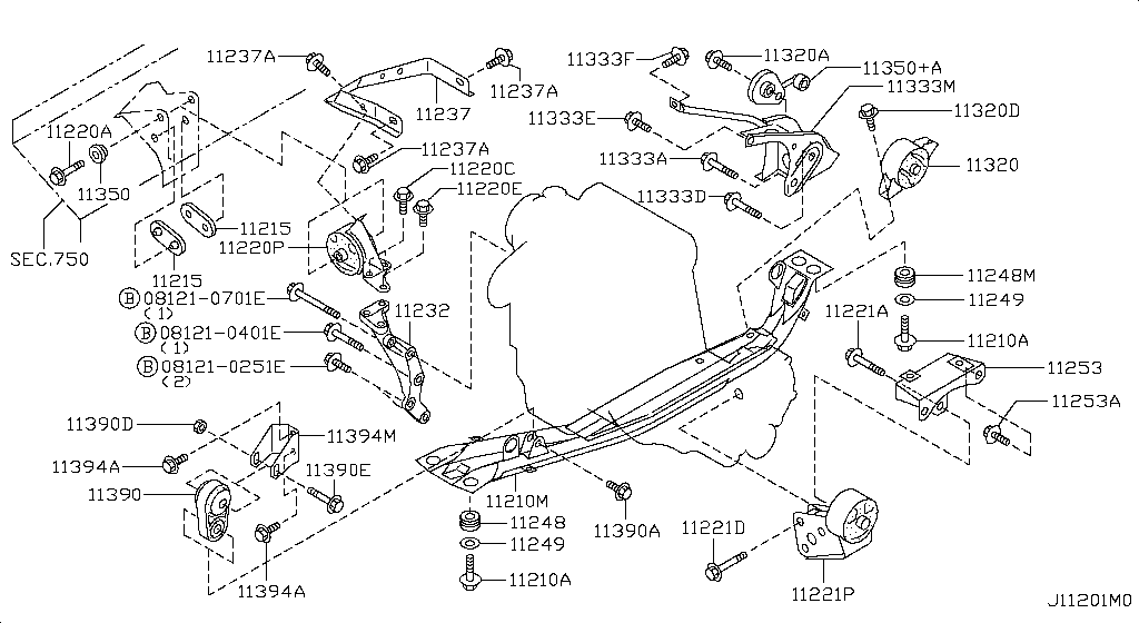Engine & Transmission Mounting