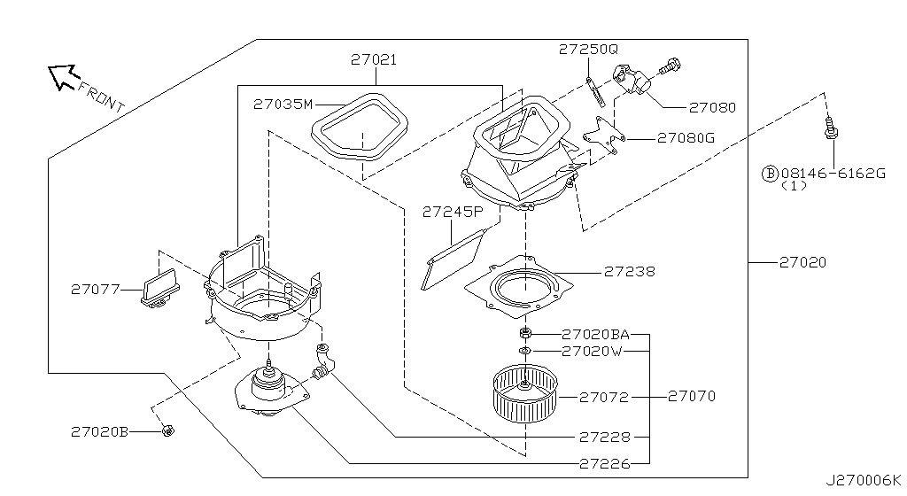 Heater Blower Unit