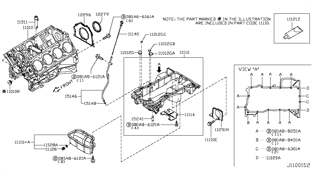 Cylinder Block & Oil Pan