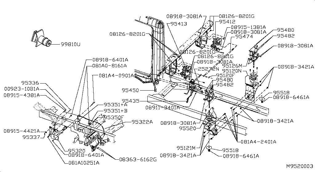 Tilt Cab Mounting & Hoist Control