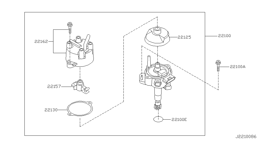 Distributor Ignition Timing Sensor