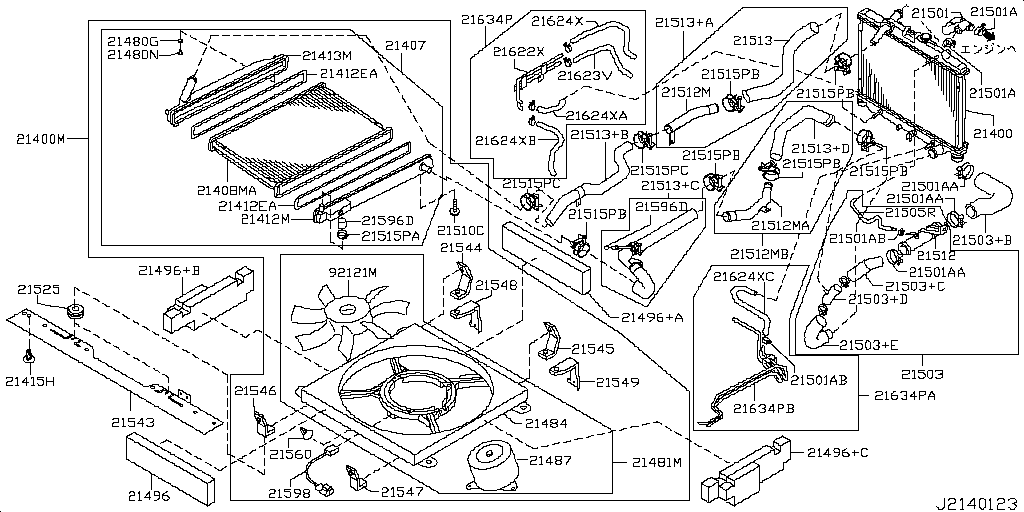 Radiator, Shroud & Inverter Cooling