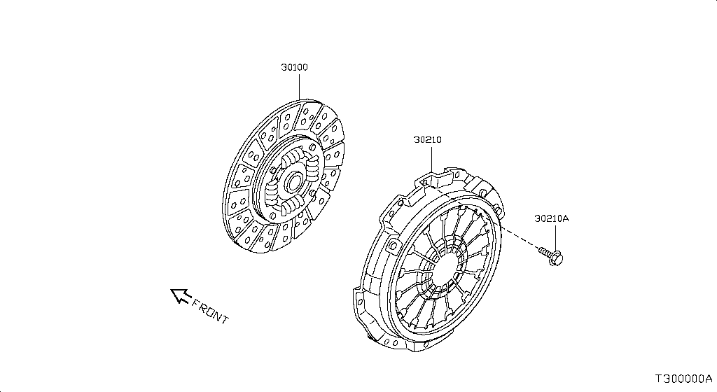 Clutch Cover Disc Release Parts