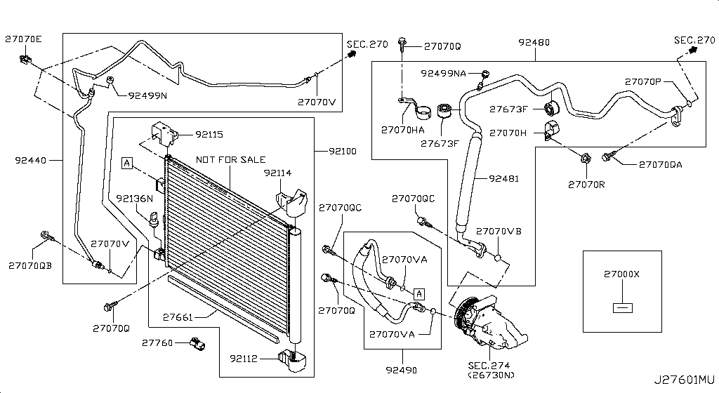 Condenser, Liquid Tank & Piping