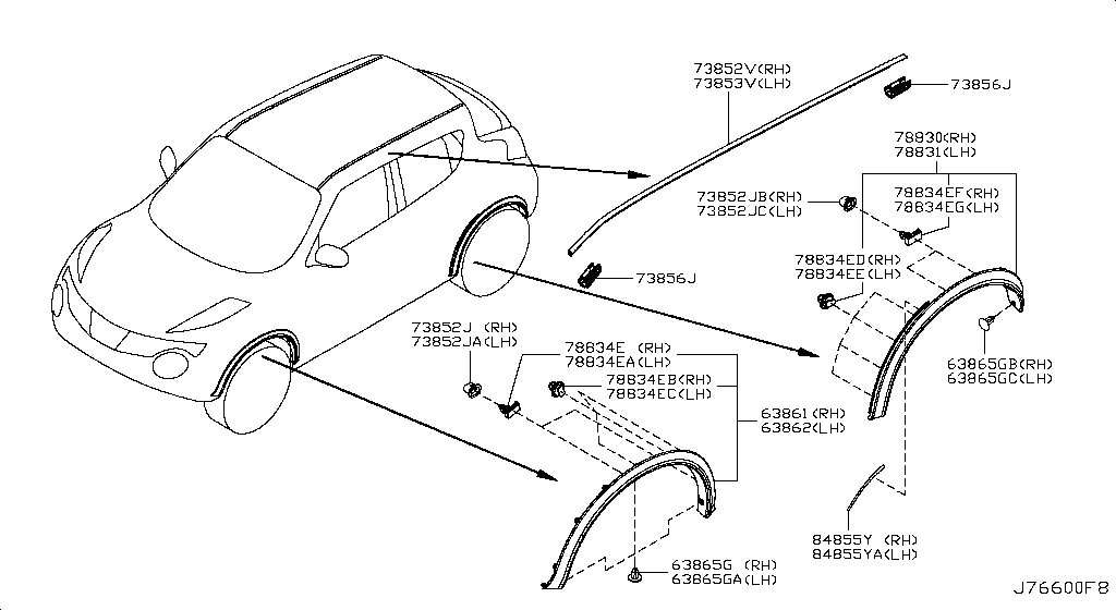 Body Side Moulding