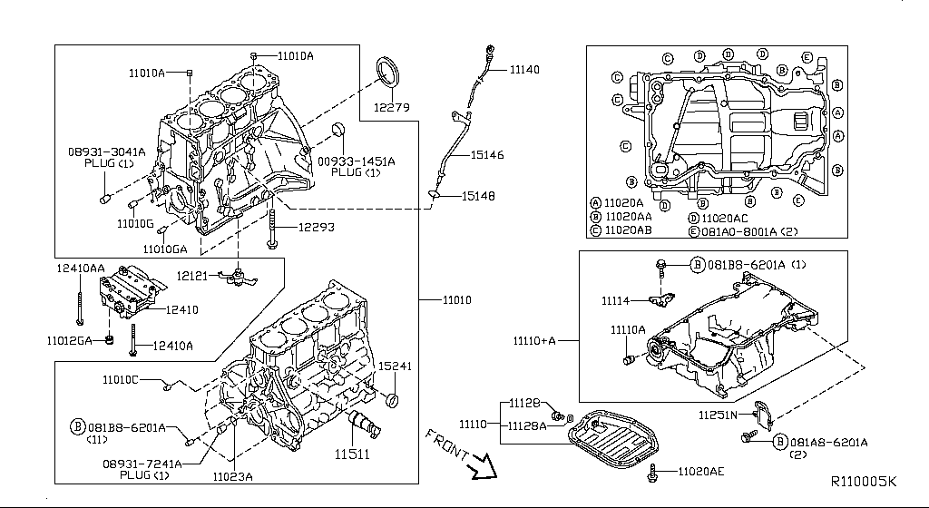 Cylinder Block & Oil Pan