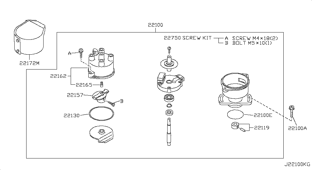 Sensor de sincronización de encendido del distribuidor