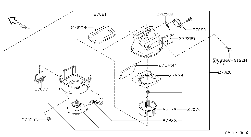 Heater Blower Unit