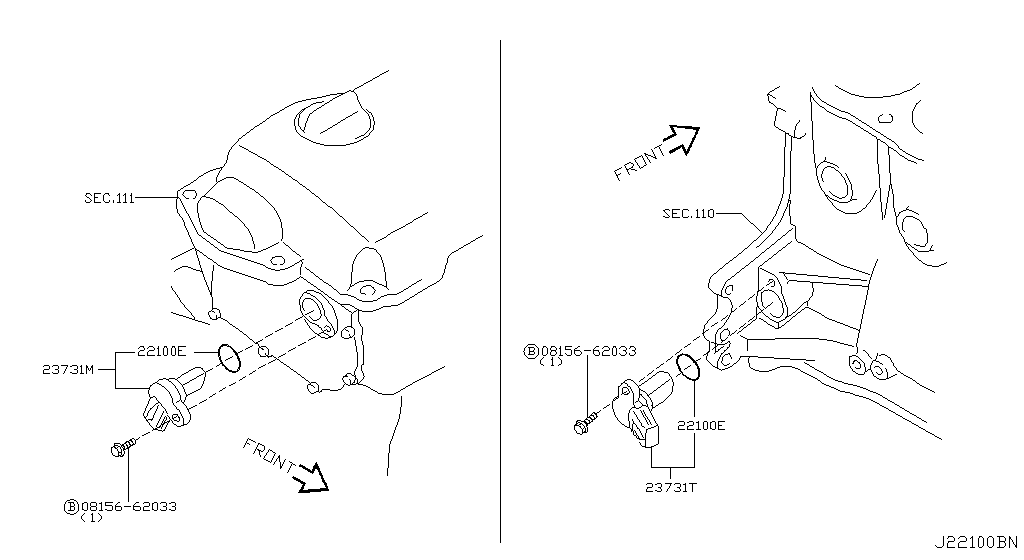 Distributor Ignition Timing Sensor