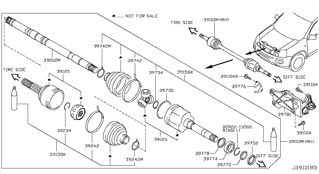 Front Drive Shaft