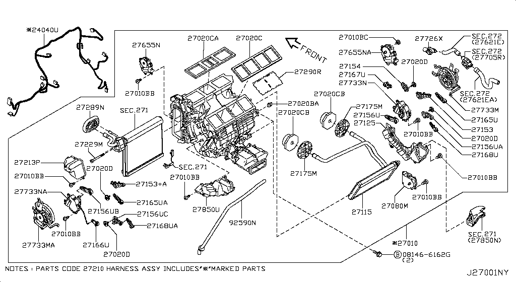 Heater Blower Unit
