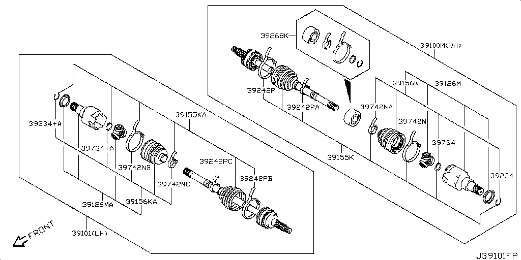 Front Drive Shaft