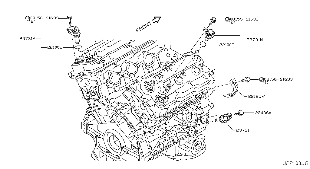 Distributor Ignition Timing Sensor