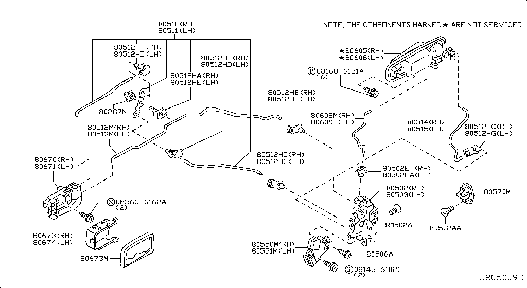 Front Door Lock Handle