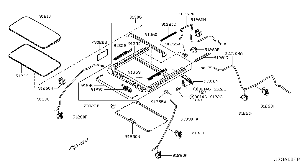 Sun Roof Parts