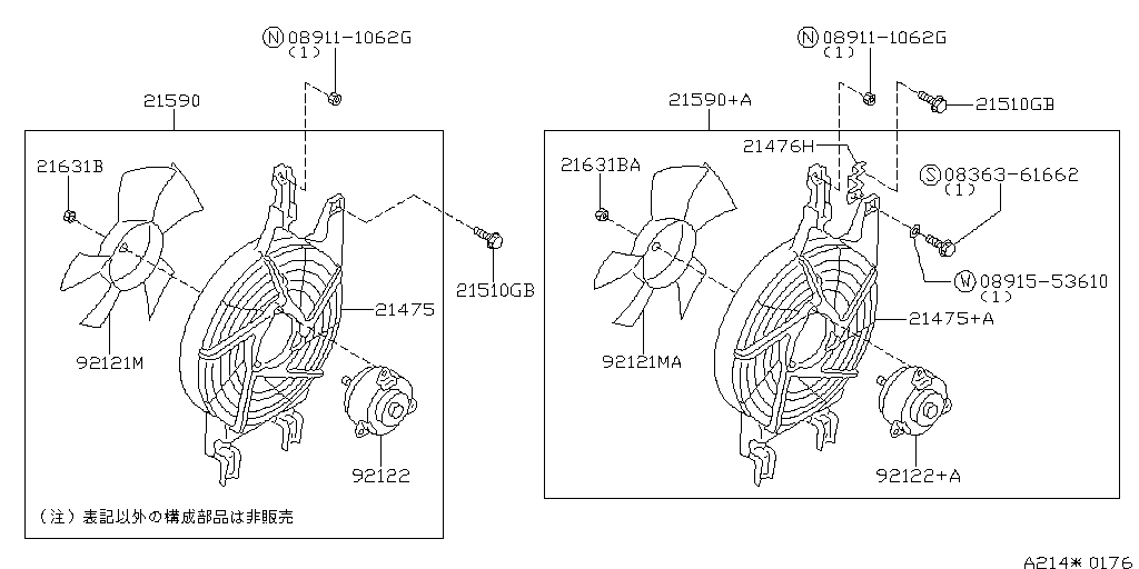 Radiator, Shroud & Inverter Cooling