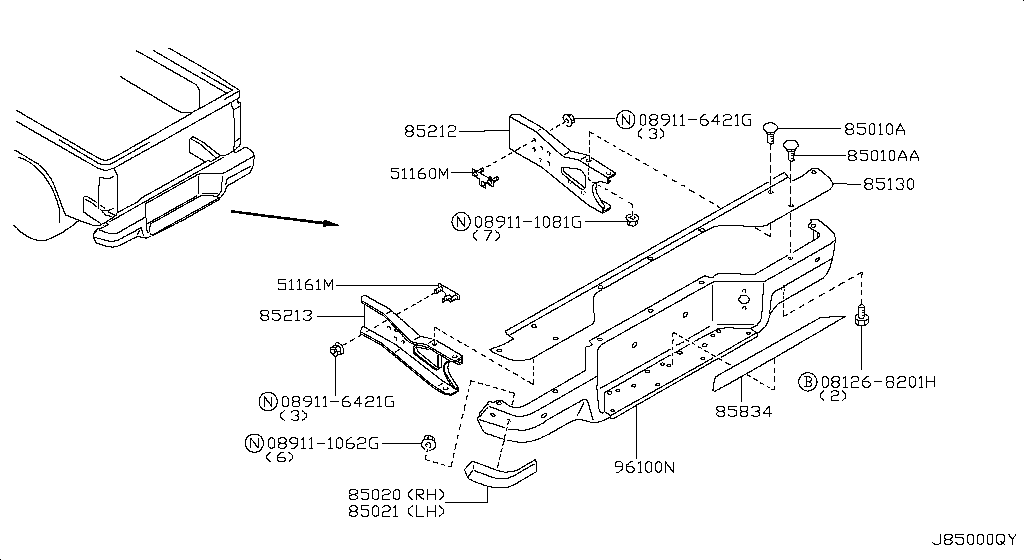 Rear Bumper