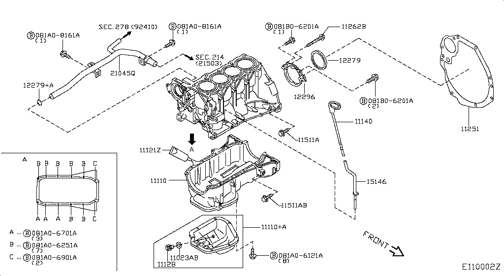 Cylinder Block & Oil Pan
