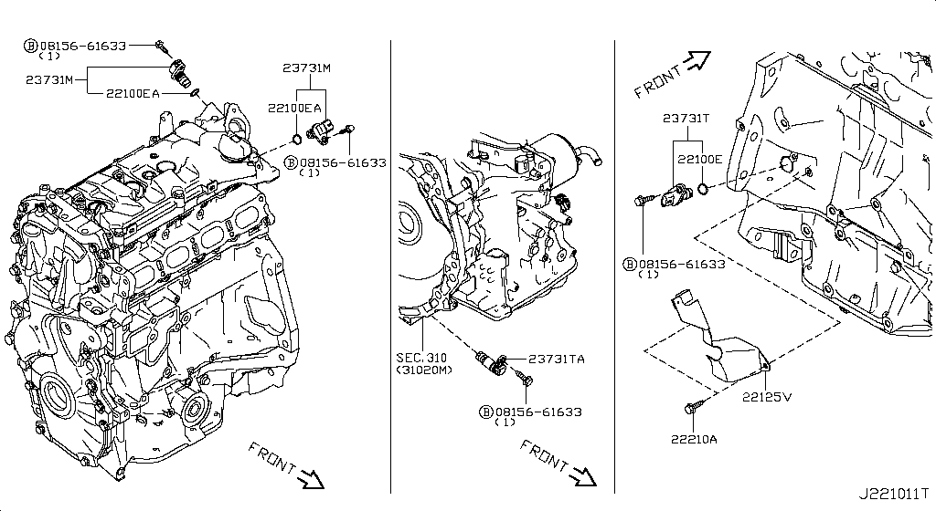 Distributor Ignition Timing Sensor