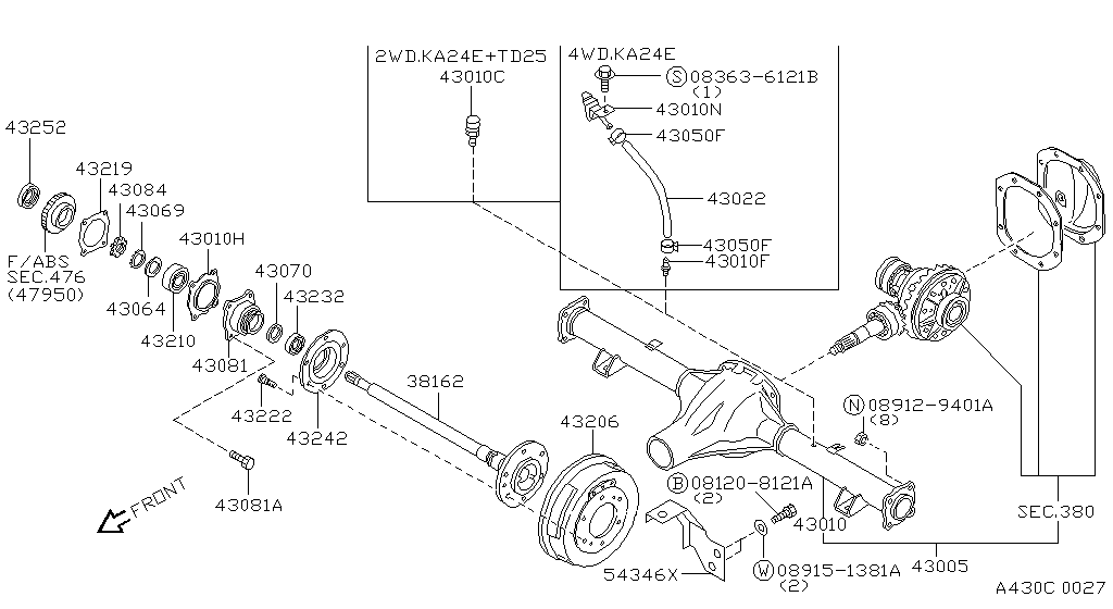 Rear Axle