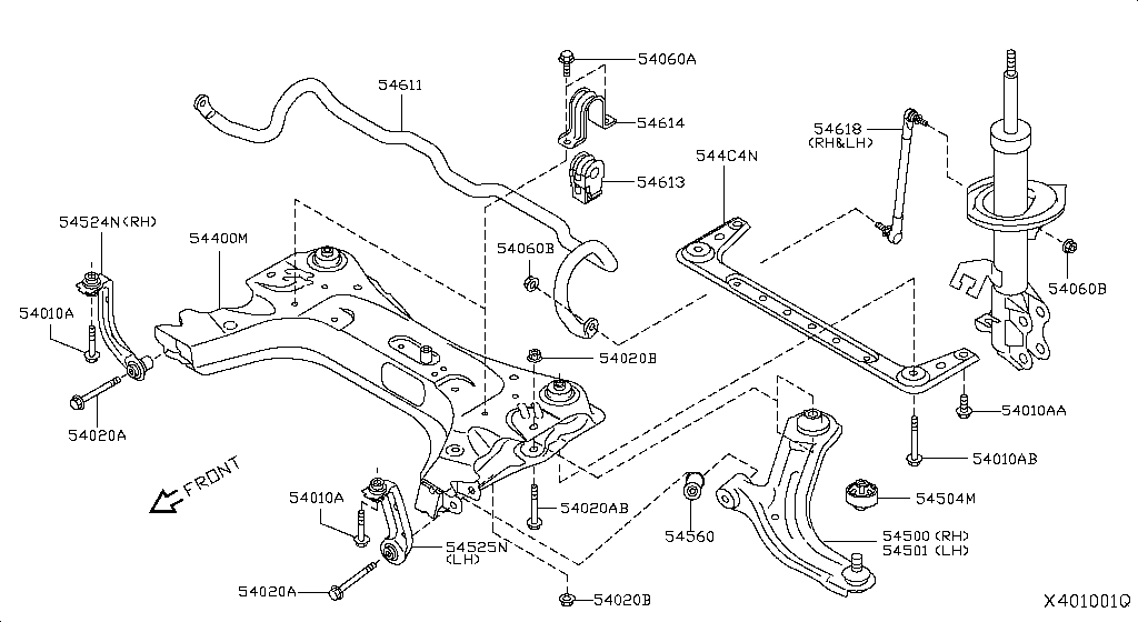 Suspensión delantera