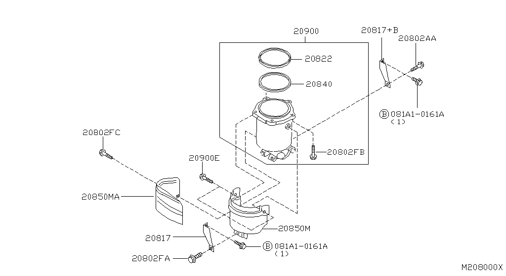 Catalyst Converter, Exhaust Fuel & Ure In