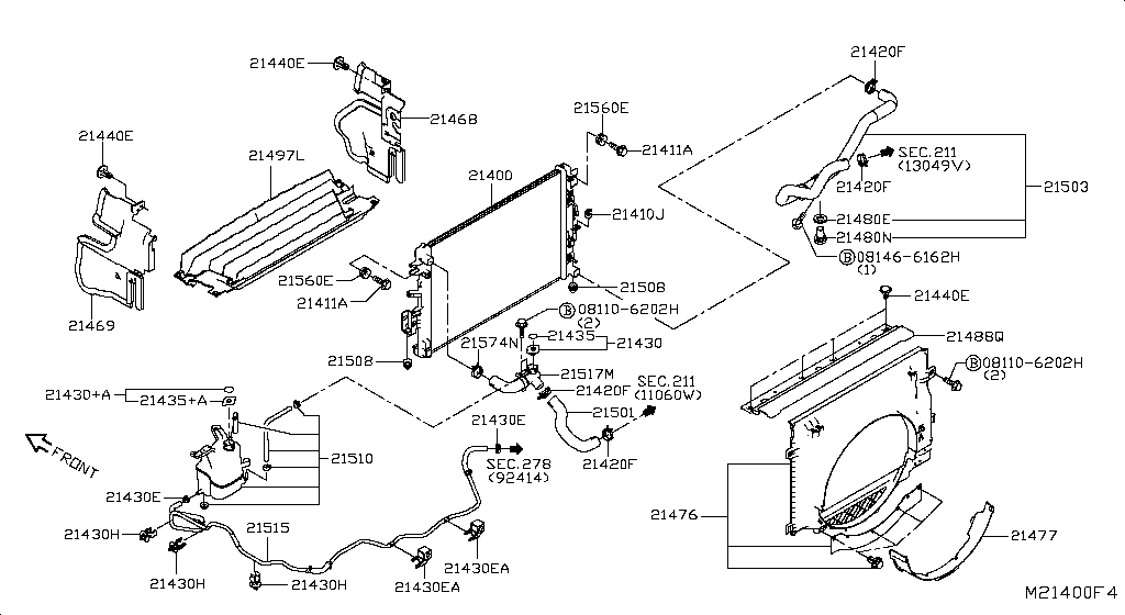 Radiator Shroud Inverter Cooling