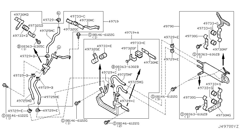 Power Steering Piping