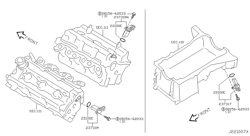 Distributor Ignition Timing Sensor
