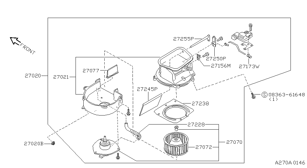 Heater Blower Unit
