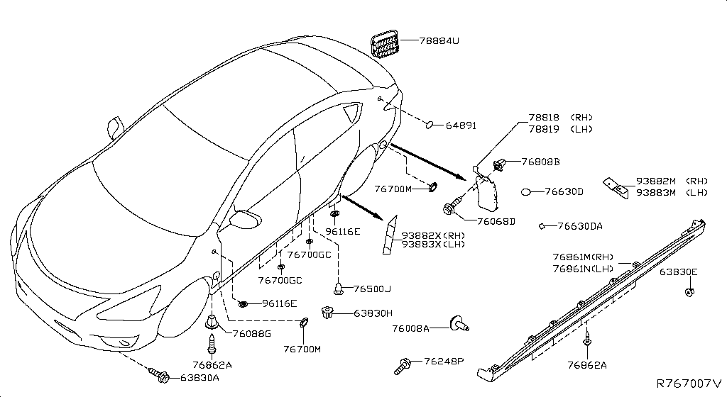 Body Side Fitting