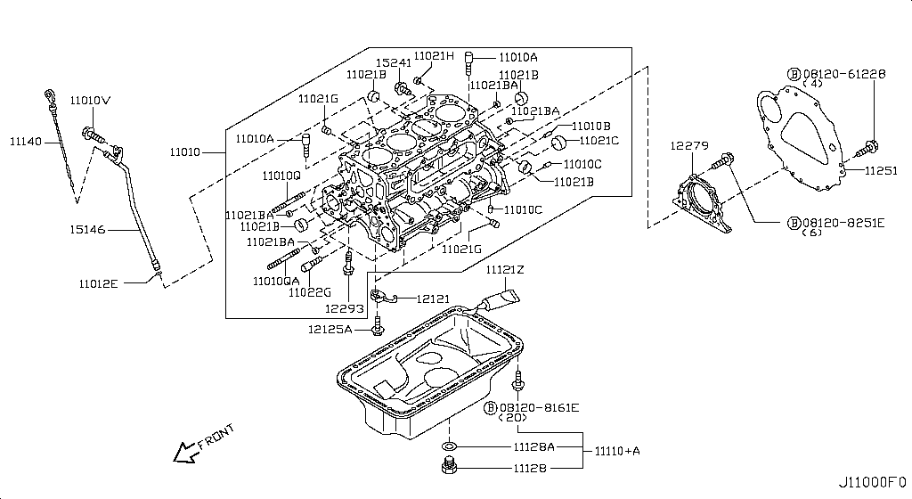 Cylinder Block & Oil Pan