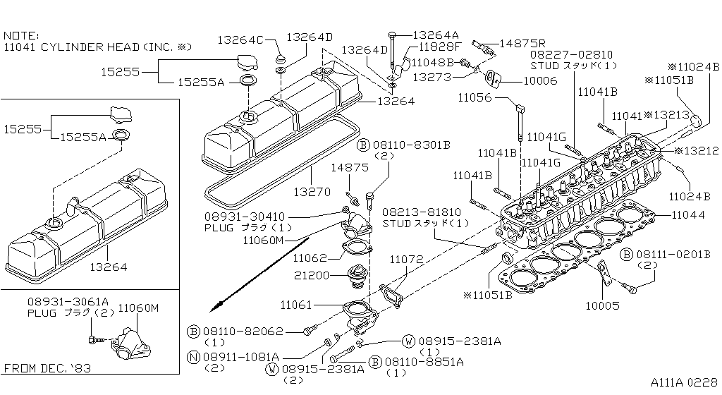 Cylinder Head & Rocker Cover