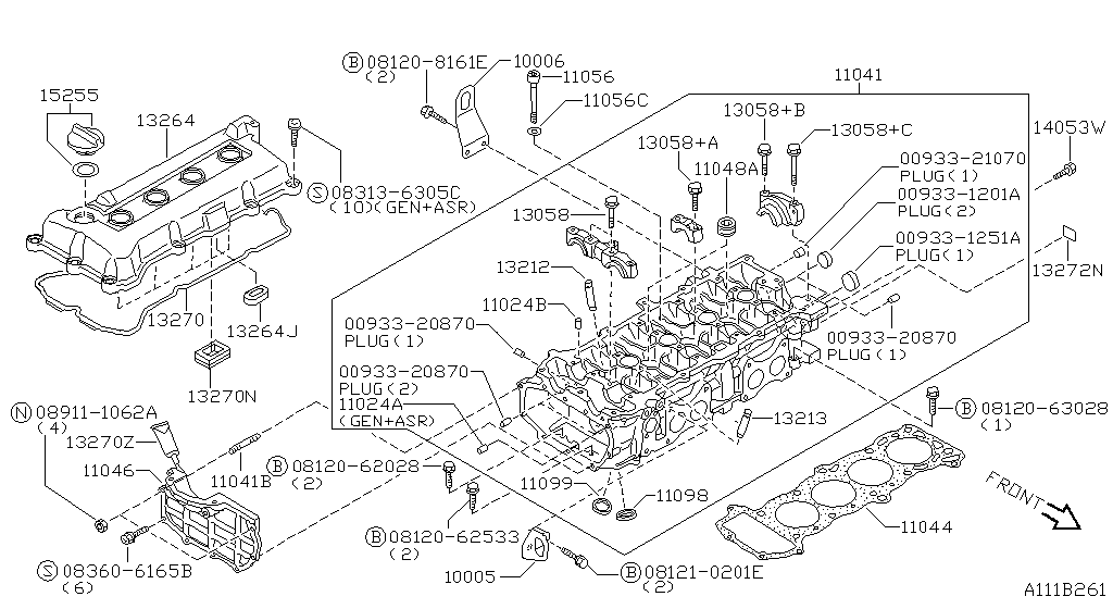 Cylinder Head & Rocker Cover