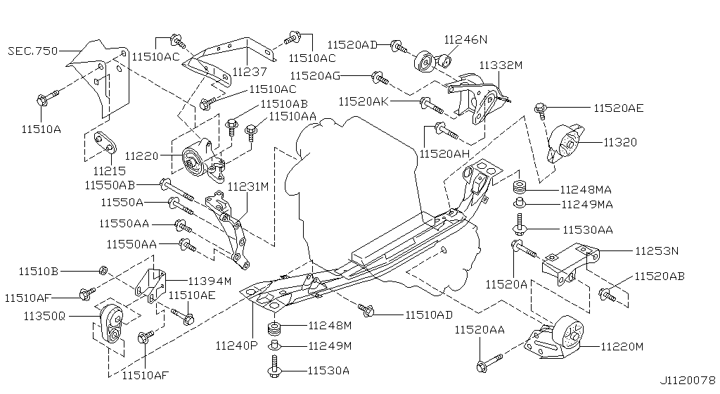 Engine & Transmission Mounting